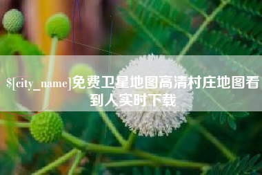 本溪免费卫星地图高清村庄地图看到人实时下载