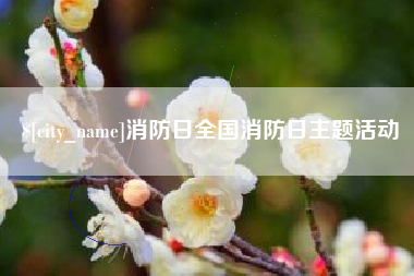 本溪消防日全国消防日主题活动
