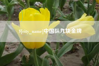 本溪中国队九块金牌