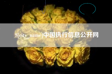 本溪中国执行信息公开网