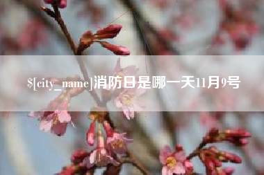 本溪消防日是哪一天11月9号