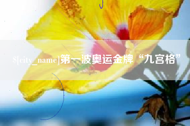 本溪第一波奥运金牌“九宫格”