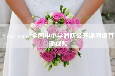 本溪全国中小学消防公开课网络直播视频