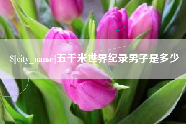 本溪五千米世界纪录男子是多少