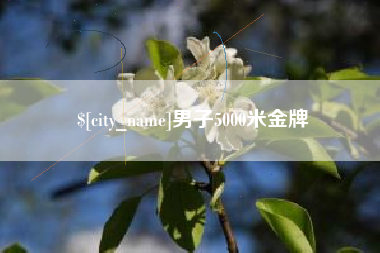 本溪男子5000米金牌