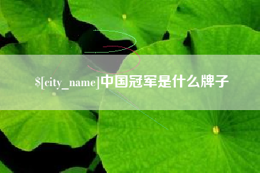 本溪中国冠军是什么牌子