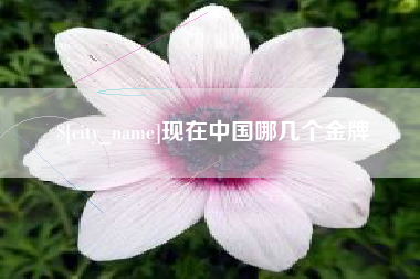 本溪现在中国哪几个金牌