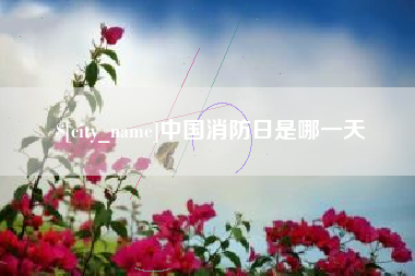 本溪中国消防日是哪一天