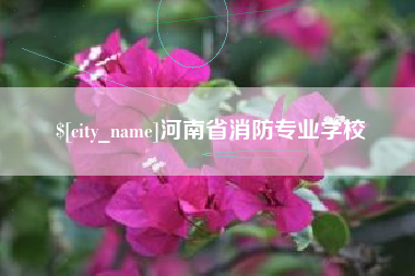 本溪河南省消防专业学校